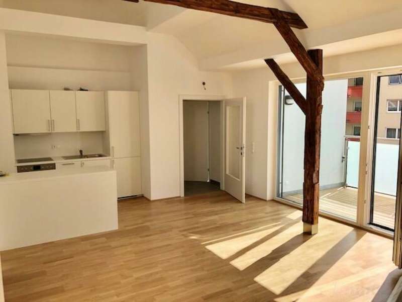 Penthouse Graz: Ausgang auf die Terrasse Ausgang auf die Terrasse