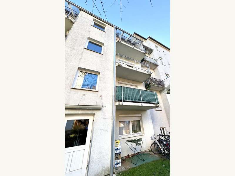 Mietwohnung Graz: Ansicht Balkon seite Ansicht Balkon seite