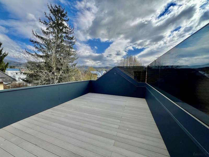 Terrasse von der Galerie begehbar