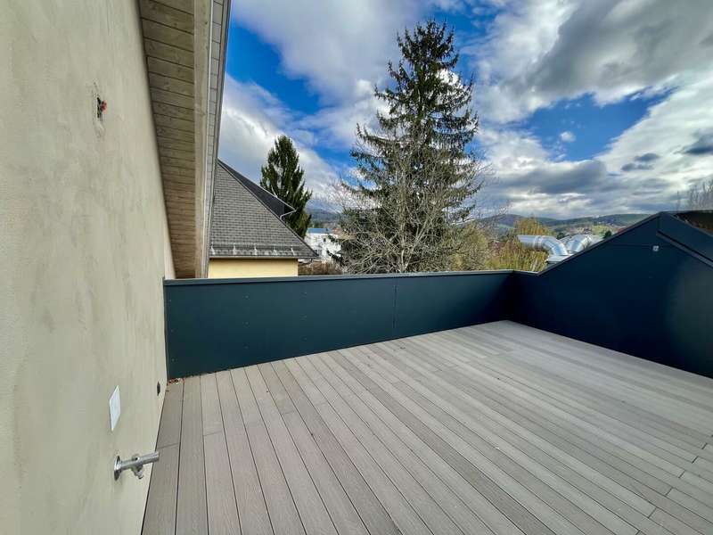 Terrasse von der Galerie begehbar