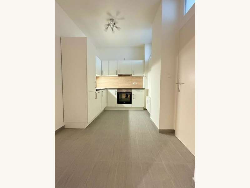 Blick vom Schlafzimmer zur Küche