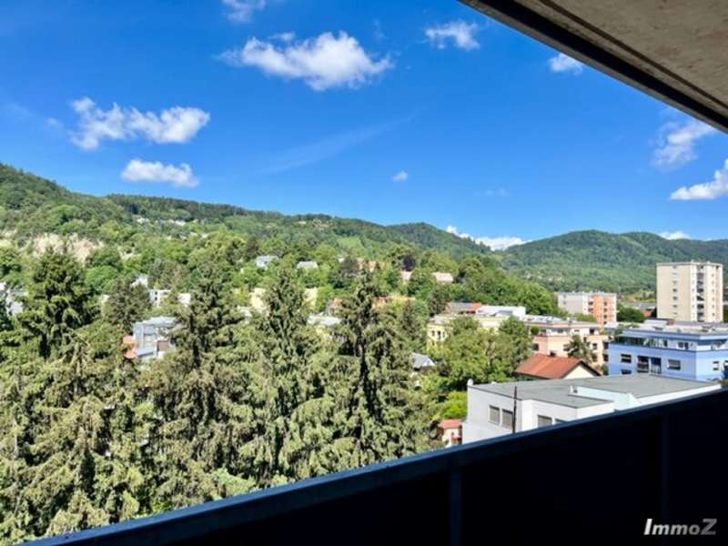 Mietwohnung Graz: Aussicht im Sommer Aussicht im Sommer