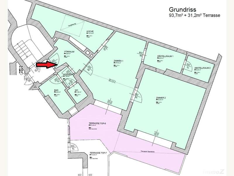Penthouse Graz: Grundriss Grundriss