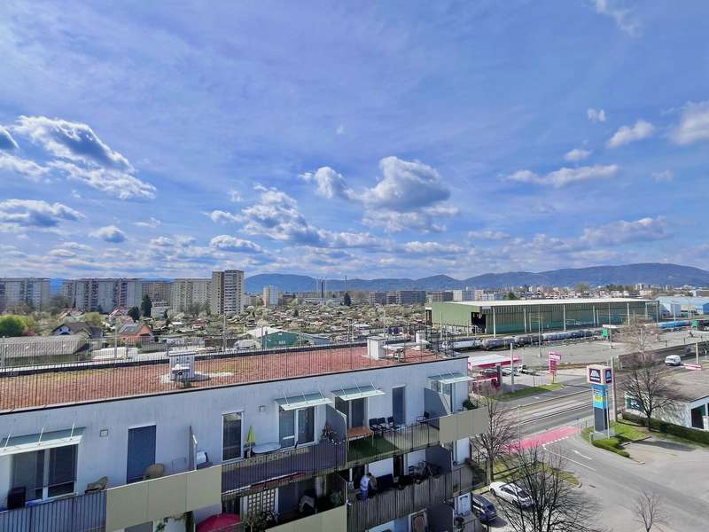 Penthouse Graz: Ausblick in den Westen Ausblick in den Westen