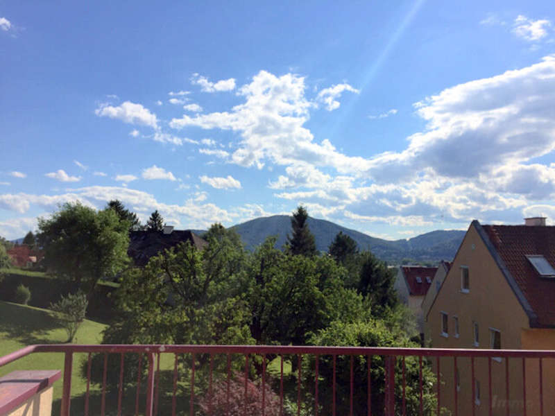 Maisonette Graz: Ausblick von der Terrasse Ausblick von der Terrasse