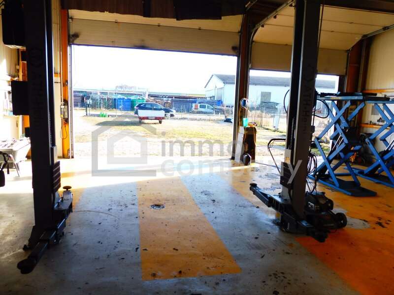 Werkstatt Außblick Straße