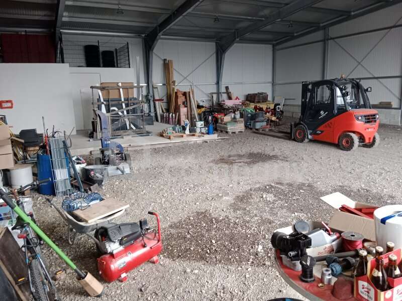 Lager mit Freifläche Bergland: Maschinenhalle Maschinenhalle