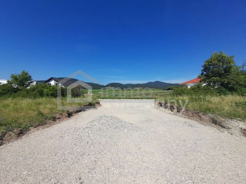 Blick von der Stichstraße Richtung Westen