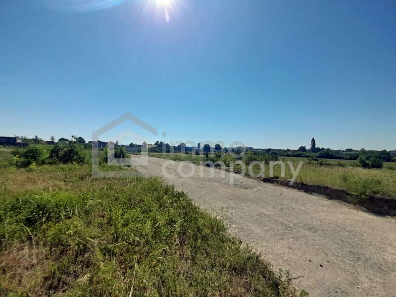 Blick von der Stichstraße Richtung Osten