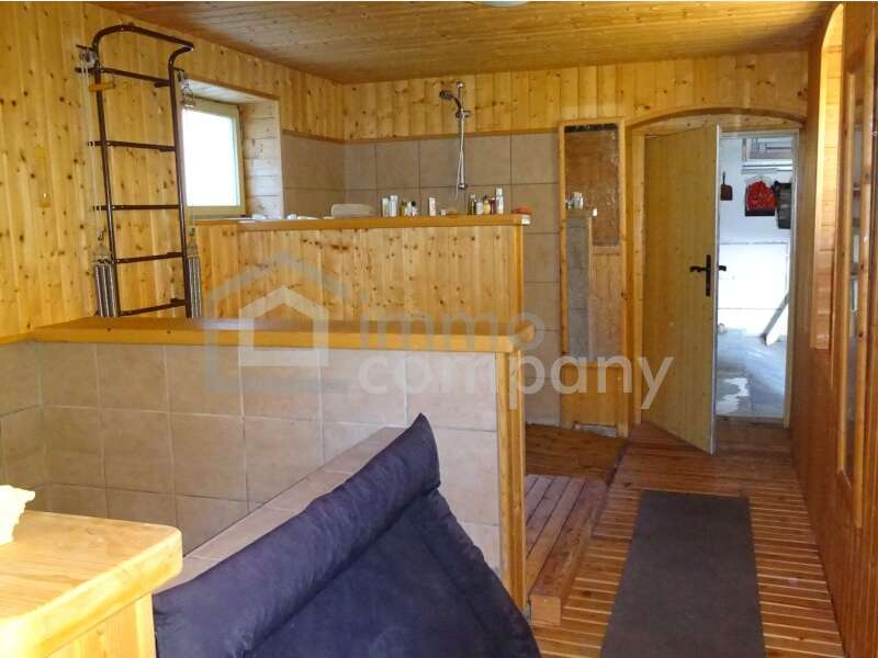 Saunabereich im Nebengebäude