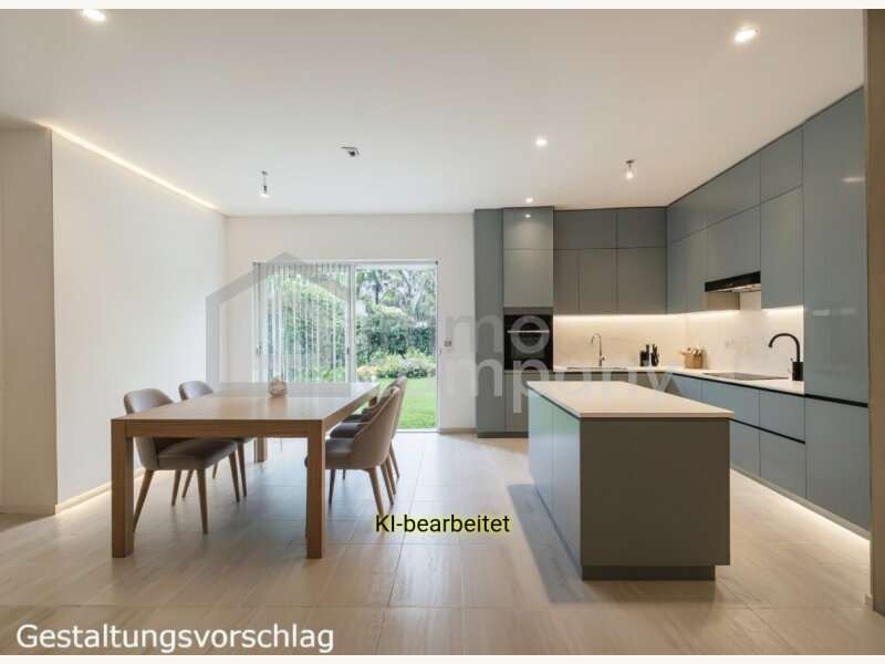 Doppelhaushälfte Sigleß: Wohnzimmer - Ki generiert Wohnzimmer - Ki generiert