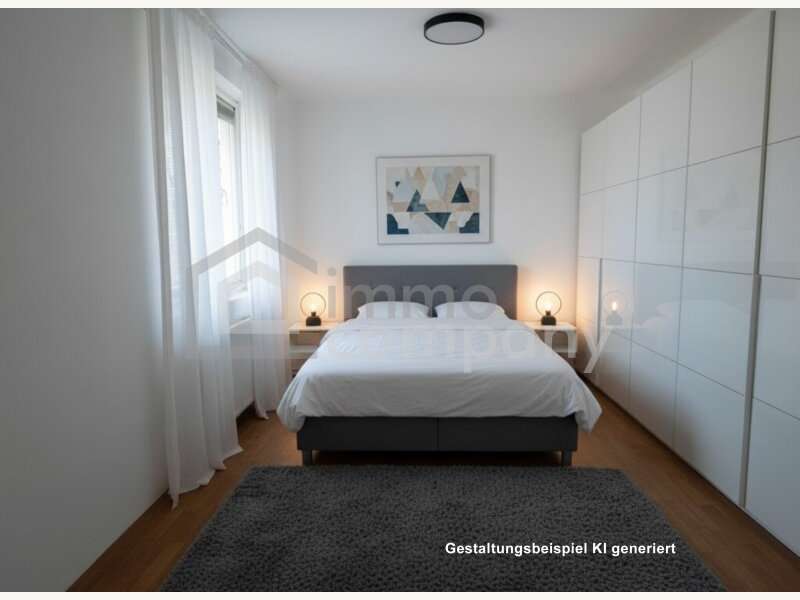 Gestaltungsbeispiel Schlafzimmer