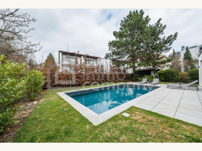 Mehrfamilienhaus Wien: Gartengestaltung mit Pool Gartengestaltung mit Pool