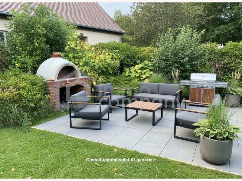 Einfamilienhaus Schwadorf: Gestaltungsbeispiel Pizzaofen Gestaltungsbeispiel Pizzaofen