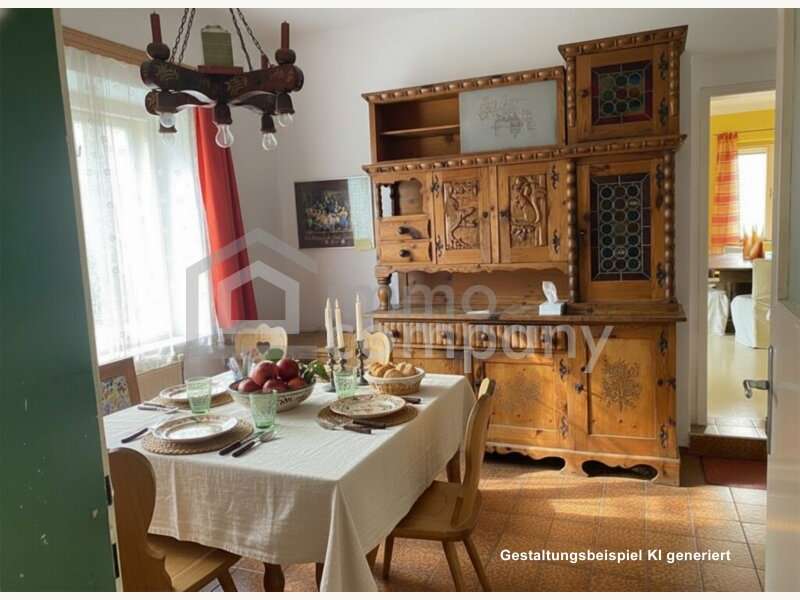 Einfamilienhaus Schwadorf: Gestaltungsbeispiel Essecke Gestaltungsbeispiel Essecke