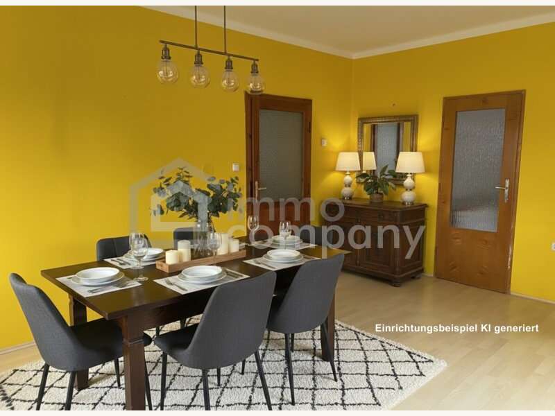 Einfamilienhaus Schwadorf: Gestaltungsbeispiel Esszimmer Gestaltungsbeispiel Esszimmer