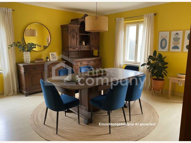 Einfamilienhaus Schwadorf: Gestaltungsbeispiel Esszimmer Gestaltungsbeispiel Esszimmer