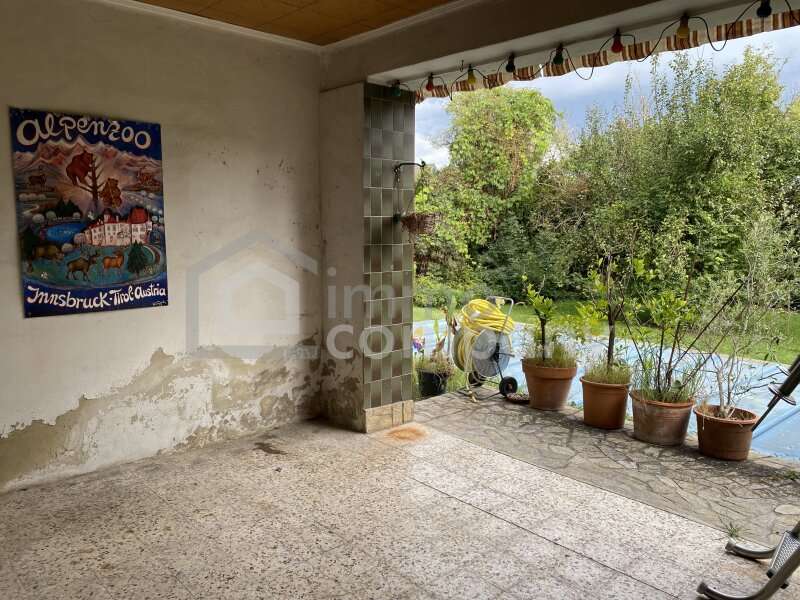 Einfamilienhaus Schwadorf: Veranda original Veranda original