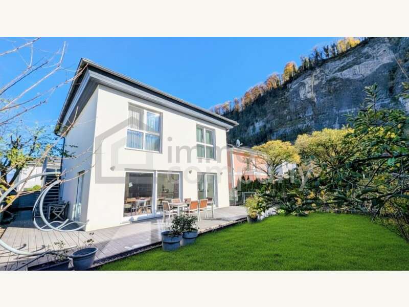 Einfamilienhaus Hohenems: Außenansicht / Südwest-Terrasse Außenansicht / Südwest-Terrasse