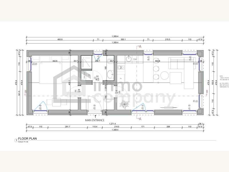 Bungalow Schwadorf: Grundriss_Haus Grundriss_Haus