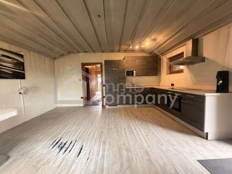 Bungalow Bad Sauerbrunn: Wohnküche mit Essbereich Wohnküche mit Essbereich