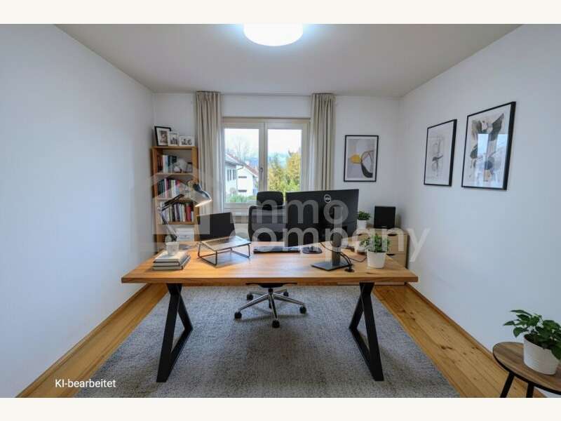 Mietwohnung Dornbirn: Schlafzimmer 2 / Arbeitszimmer Schlafzimmer 2 / Arbeitszimmer