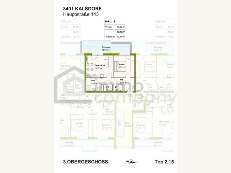 Terrassenwohnung in Kalsdorf bei Graz - Bild 4