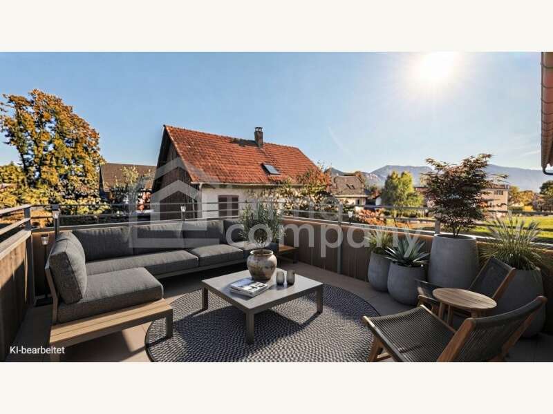Mietwohnung Lustenau: Südost-Terrasse Südost-Terrasse