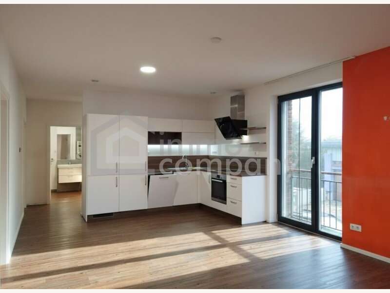 Blick in die moderne Küche