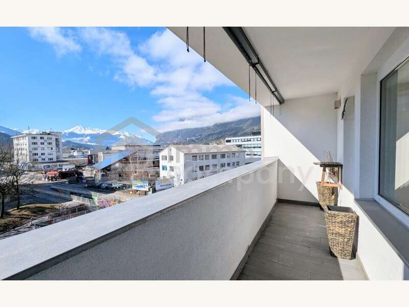 Loggia mit Südwestausrichtung