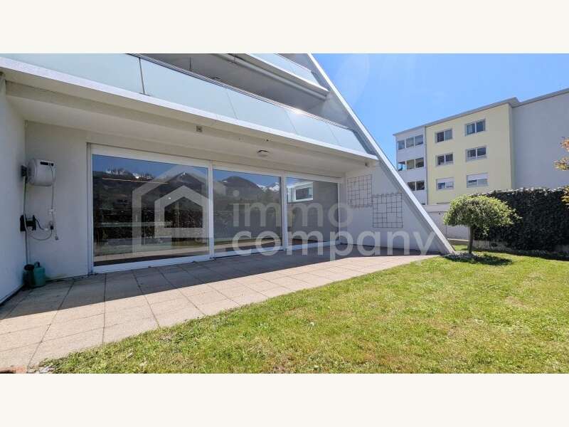 Garten mit Westausrichtung