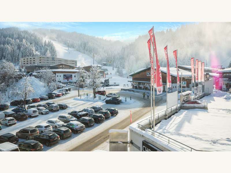 Eigentumswohnung Fieberbrunn: Umgebung Skilift Umgebung Skilift