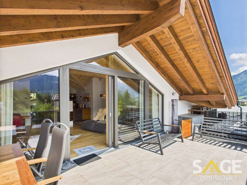 Penthouse Zell am See: nicht nur von der Südterrasse nicht nur von der Südterrasse