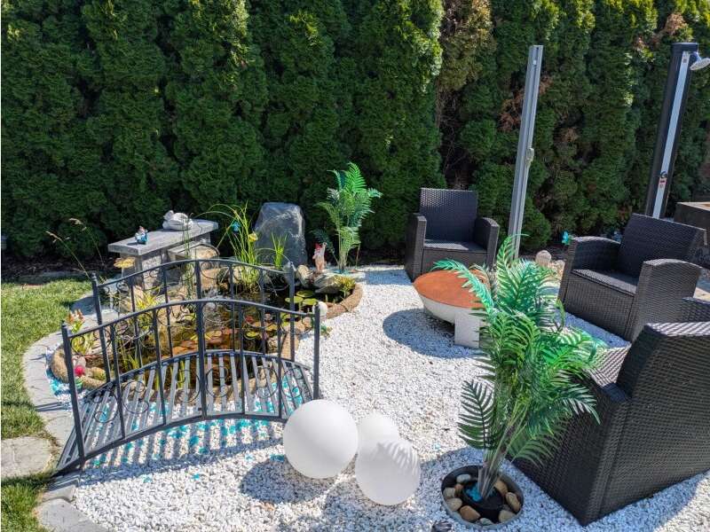 Doppelhaushälfte Fürstenfeld: Gartenanlage Gartenanlage