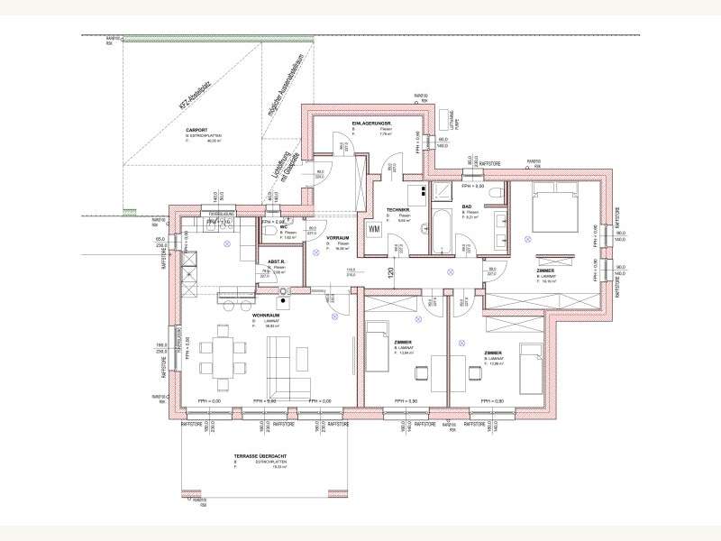 Bungalow Unterschützen: Detailplan Detailplan