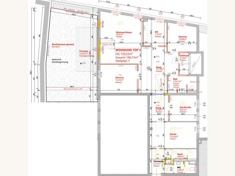 Eigentumswohnung Mödling: Obergeschoss Obergeschoss