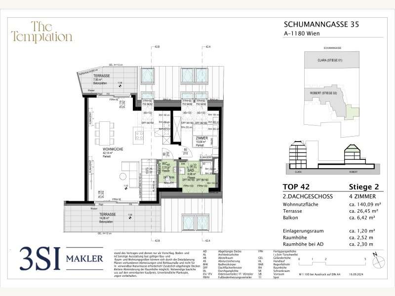 Dachgeschosswohnung in Wien - Bild 12