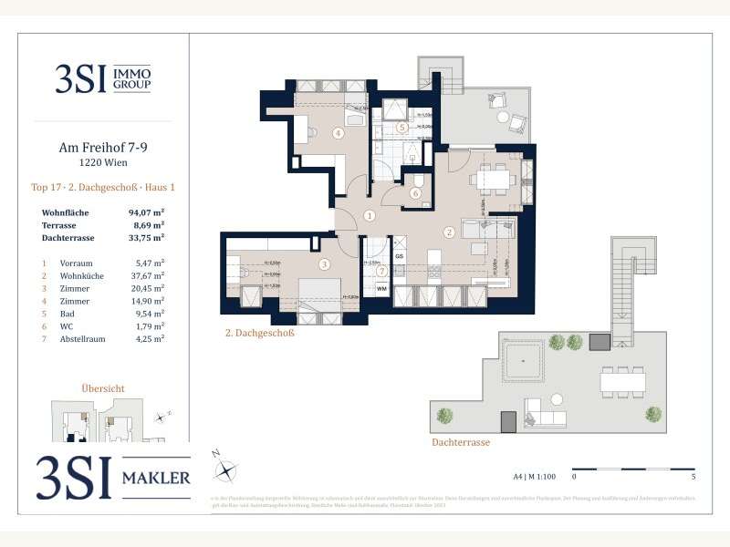 Dachgeschosswohnung in Wien - Bild 11