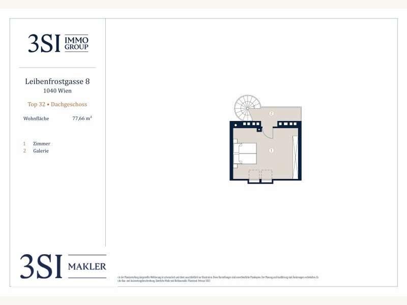 Dachgeschosswohnung in Wien - Bild 23