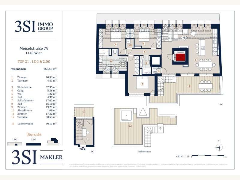 Dachgeschosswohnung in Wien - Bild 6