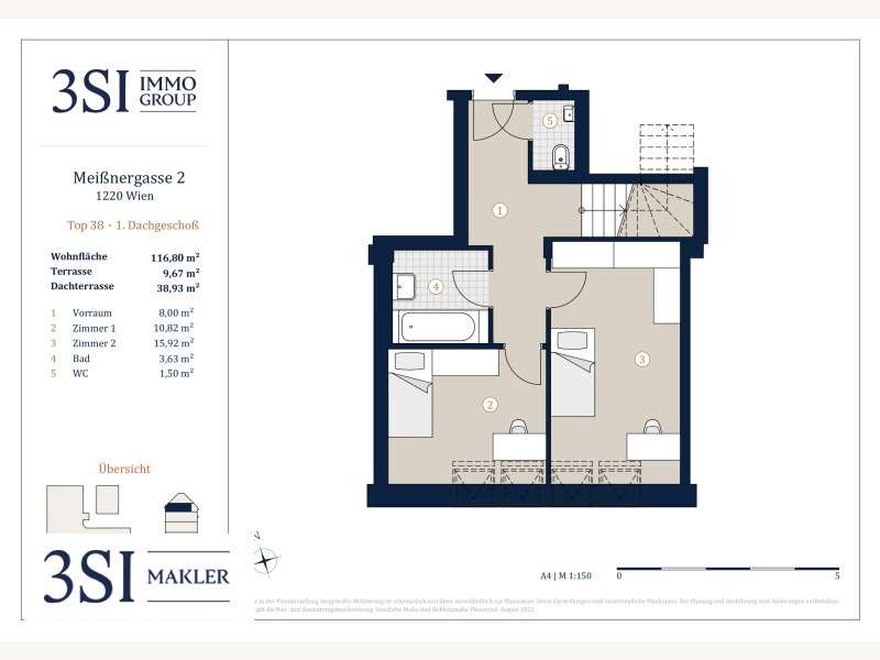 Dachgeschosswohnung in Wien - Bild 15 Dachgeschosswohnung in Wien - Bild 15