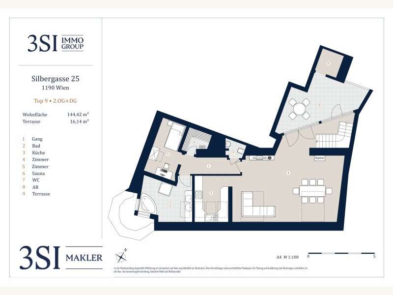 Dachgeschosswohnung in Wien - Bild 16