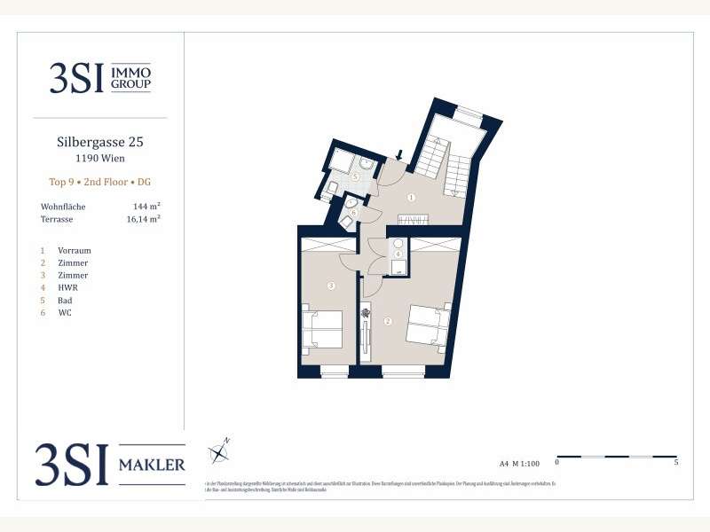 Dachgeschosswohnung in Wien - Bild 17