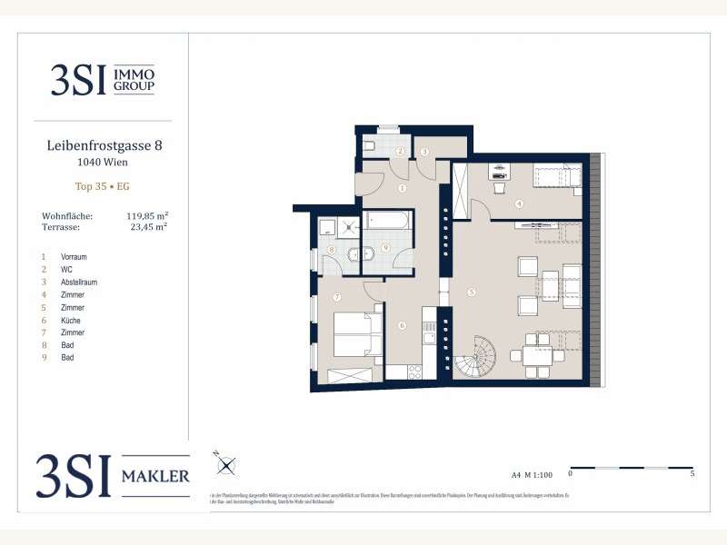 Dachgeschosswohnung in Wien - Bild 18