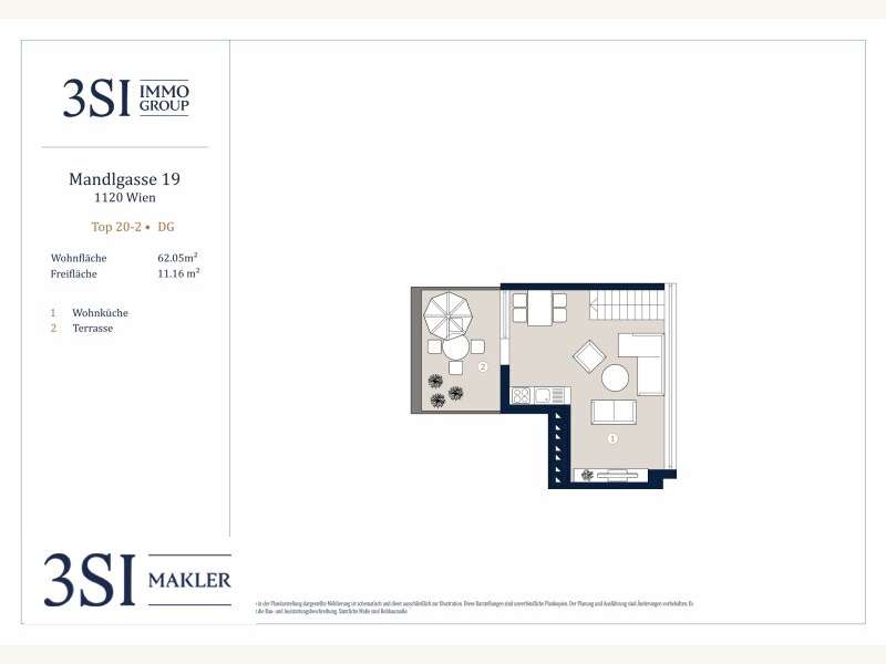Dachgeschosswohnung in Wien - Bild 7