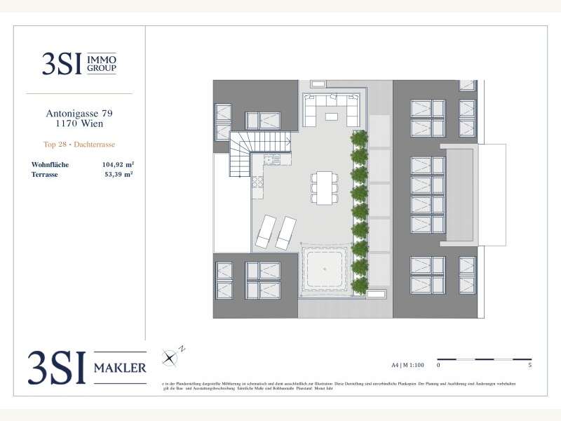 Dachgeschosswohnung in Wien - Bild 6