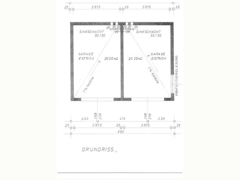 15715-GR Garage aus 1983