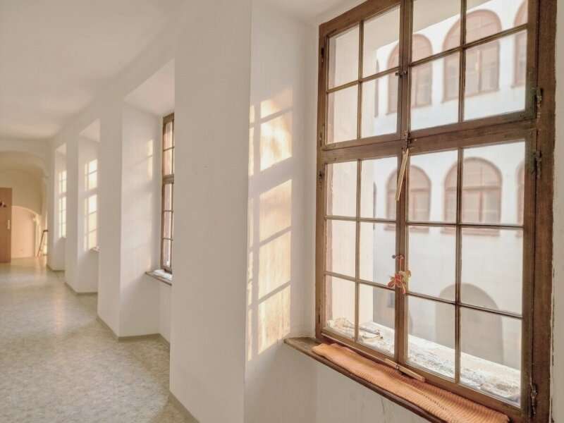 Schloss Sankt Lorenzen im Mürztal: 15927-Galeriegang 15927-Galeriegang