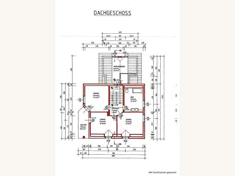 Haus Kernhof: 15971-GR DG Wohnhaus 2, Bj. 1995 15971-GR DG Wohnhaus 2, Bj. 1995