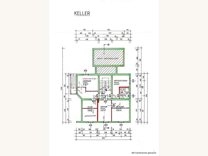 Haus Kernhof: 15971-GR Keller Wohnhaus 2, Bj 1995 15971-GR Keller Wohnhaus 2, Bj 1995